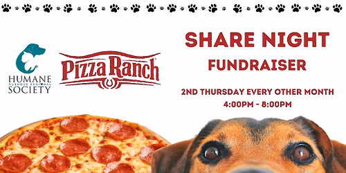 DRHS & Pizza Ranch Share Night!