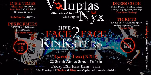 Hive Face2Face Voluptas Nyx Kinksters \ud83d\ude08