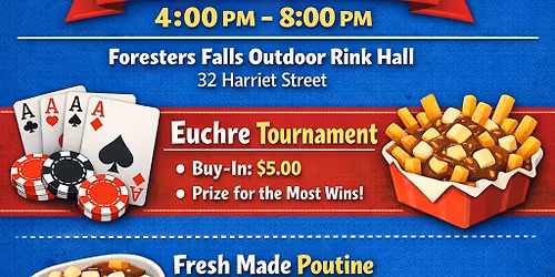euchre and poutine