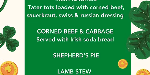 ST. PATRICK\u2019S DAY FESTIVITIES! 