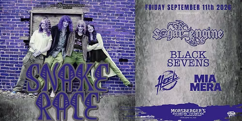 Snake Race with Sugar Engine, Black Sevens, Heel. Mia Mera