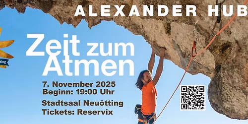 Alex Huber - Zeit zum Atmen - Multifunktionsvortrag