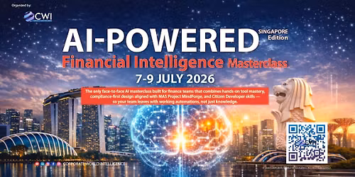 AI-Powered Financial Intelligence Masterclass - Singapore Edition -