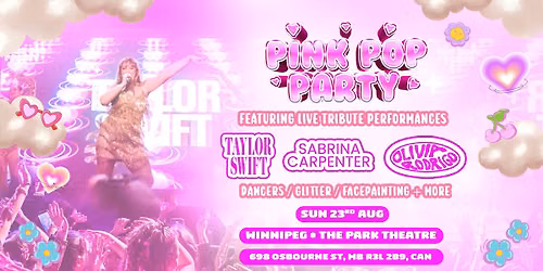 The Pink Pop Party is coming to Winnipeg!