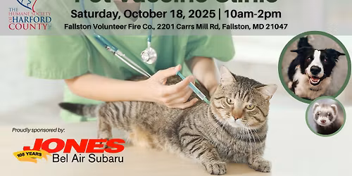 Pet Vaccine Clinic 