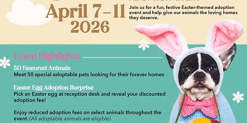 Easter Egg Hunt Adoption Event