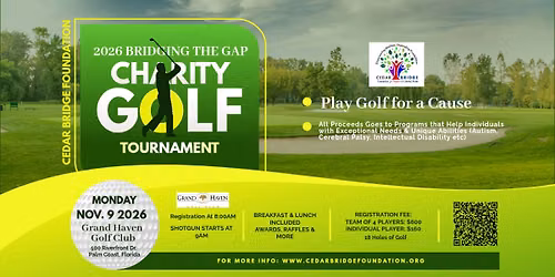 2nd Annual Bridging the Gap Golf Tournament