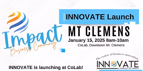 Impact Business Community INNOVATE Launch
