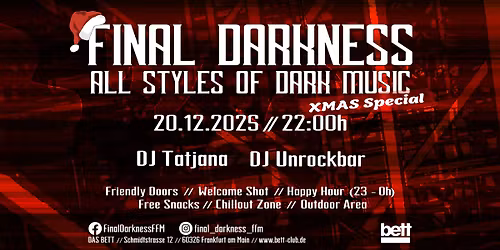 Final Darkness \/\/ All Styles of Dark Music \/\/ X-MAS Special