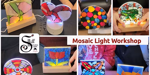 Stained Glass Mosaic Light Workshop