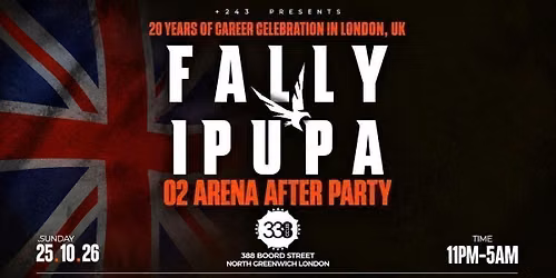 FALLY IPUPA O2 Arena After Party