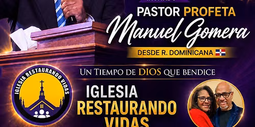 DOMINGO DE GLORIA \ud83d\ude4c | Pastor Profeta Manuel Gomera \ud83c\udde9\ud83c\uddf4
