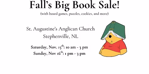 Fall's Big Book Sale