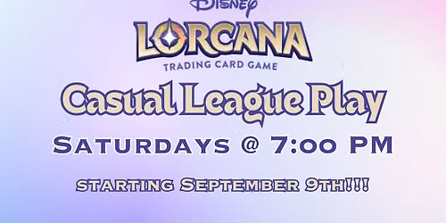 Disney Lorcana League Play