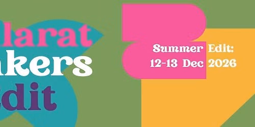 Summer Edit Makers Market