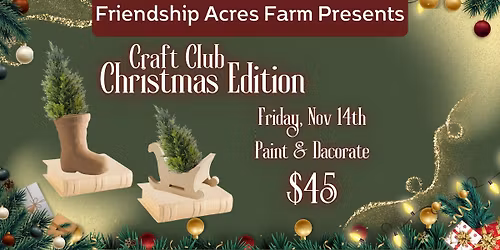 Craft Club: Christmas Edition