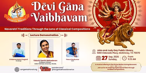 2026 Navaratri Lecture: Devi Gana Vaibhavam