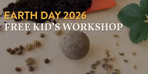 FREE Kids' Earth Day 2026 Workshop