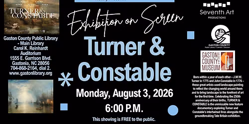 Exhibition on Screen - Turner & Constable