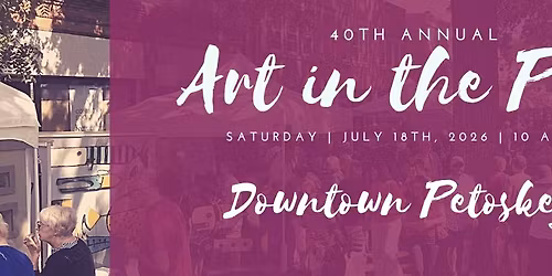 40th Annual Petoskey Art in the Park 2026