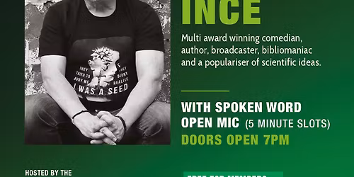 Speakeasy at the Green Room with Robin Ince