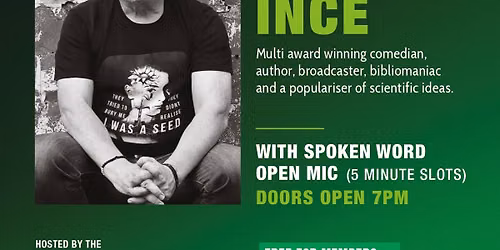 Speakeasy at the Green Room with Robin Ince