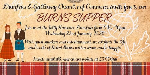 DG Chamber of Commerce Burns Supper