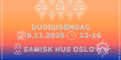 Duodjis\u00f8ndag x Duddjot ja guldalit, 9. november