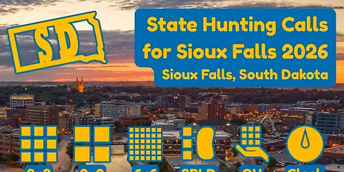 State Hunting Calls for Sioux Falls 2026