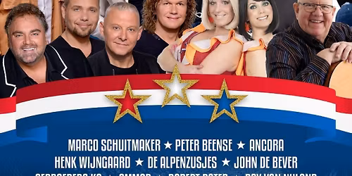 STERRENSPEKTAKEL 29 AUGUSUTUS 2026