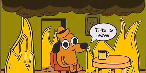 Paint, Sip & Fall into Panic