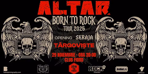 ALTAR_BORN TO ROCK Tour_ TÂRGOVIȘTE_Club Fiord
