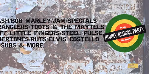 Punky Reggae Party live in Plumstead.