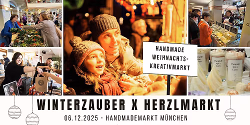 Winterzauber - Weihnachtskreativmarkt I Prinz-Eugen-Park M\u00fcnchen