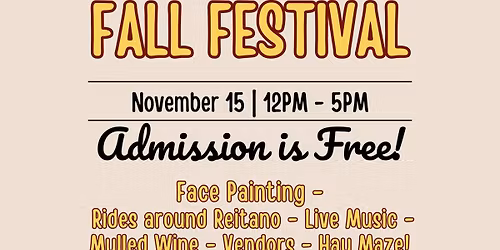 Reitano's Fall Festival