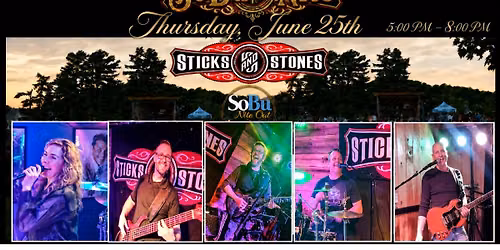 Sticks And Stones at City of South Burlington's SB Nite Out