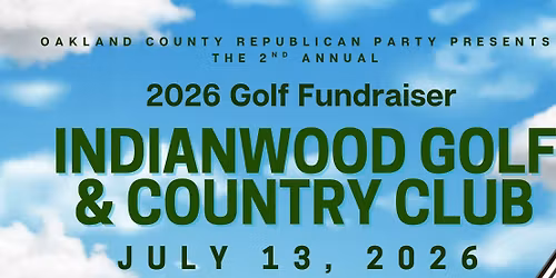 2ND ANNUAL GOLF FUNDRAISER: INDIANWOOD