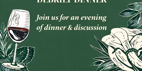 Cheyenne Legislative Debrief Dinner