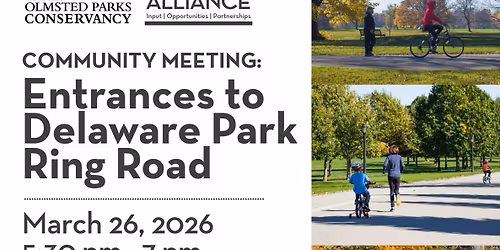 Community Meeting on Entrances to Delaware Park Ring Road