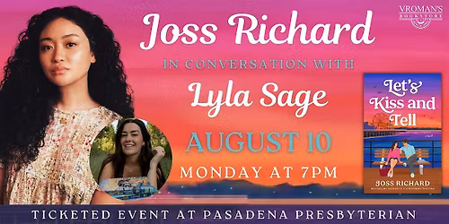Joss Richard, with Lyla Sage, discusses & signs Let\u2019s Kiss & Tell