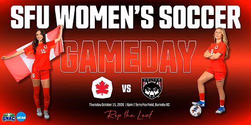 SFU Women's Soccer vs. Western Oregon University