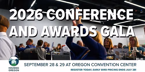2026 Housing Oregon Conference & Awards Gala