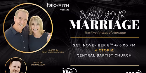 Build Your Marriage - Victoria, BC (Sat. Nov 8, 2025 at 6:00pm PST)