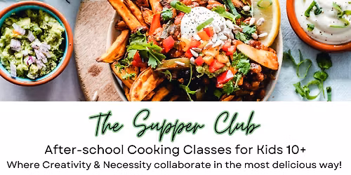 The Supper Club | Kids 10+ | November 3, 10, 17