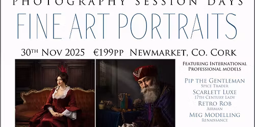Session Days Ireland Fine Art Portraits SOLD OUT