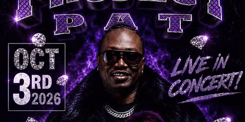 Project pat the regency October 3rd 9 pm