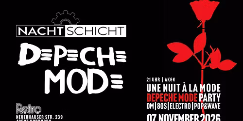 'Une nuit \u00e0 la mode' - Depeche Mode Party II