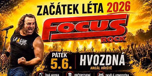 FOCUS rock - ZA\u010c\u00c1TEK L\u00c9TA NA HVOZDN\u00c9 \ud83e\udd1f