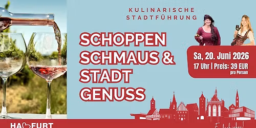Schoppen, Schmaus und Stadtgenuss