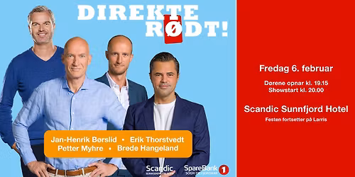 DIREKTE R\u00d8DT! \/\/ FOTBALLSHOW \/\/ SUNNFJORDSALEN, F\u00d8RDE 6\/2-26